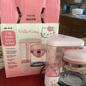 Hello Kitty Pink Personal Coffee & Tea Maker